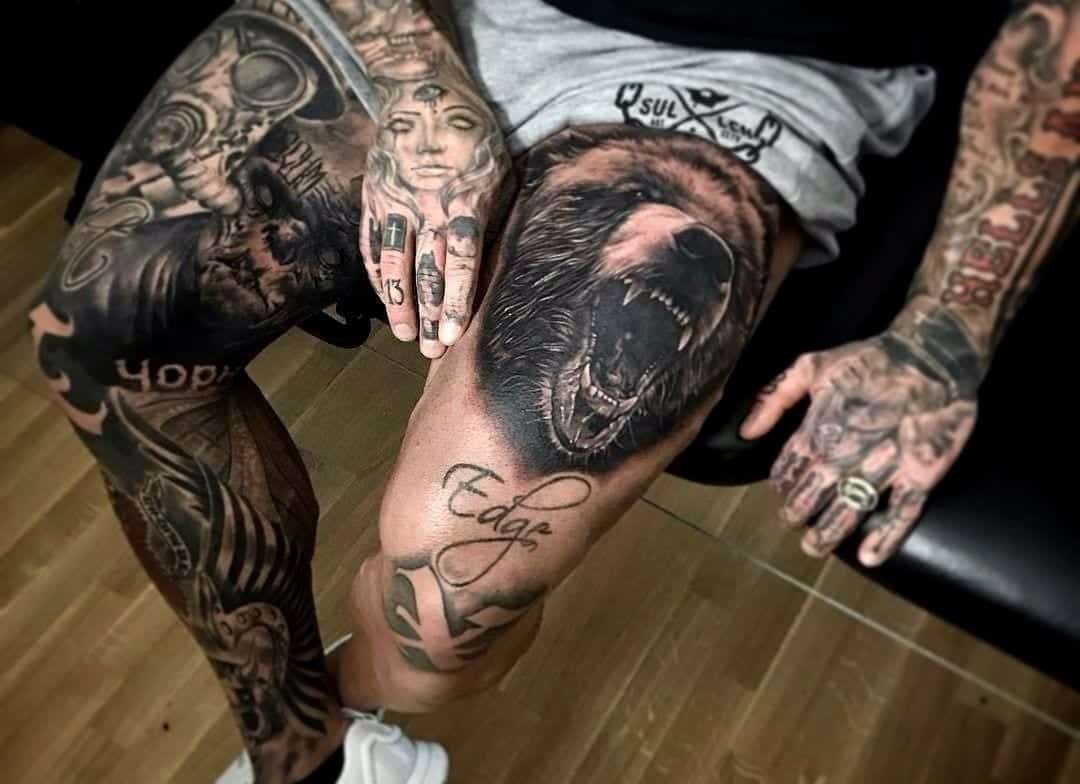 Tatuagens masculinas Inspirações que garantem charme a