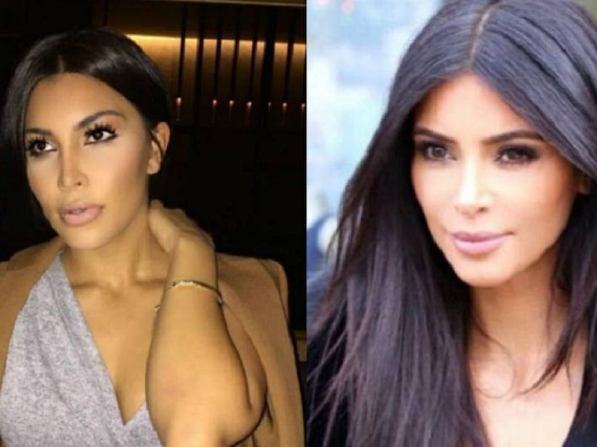 Conheça a sósia de Kim Kardashian que está abalando a internet