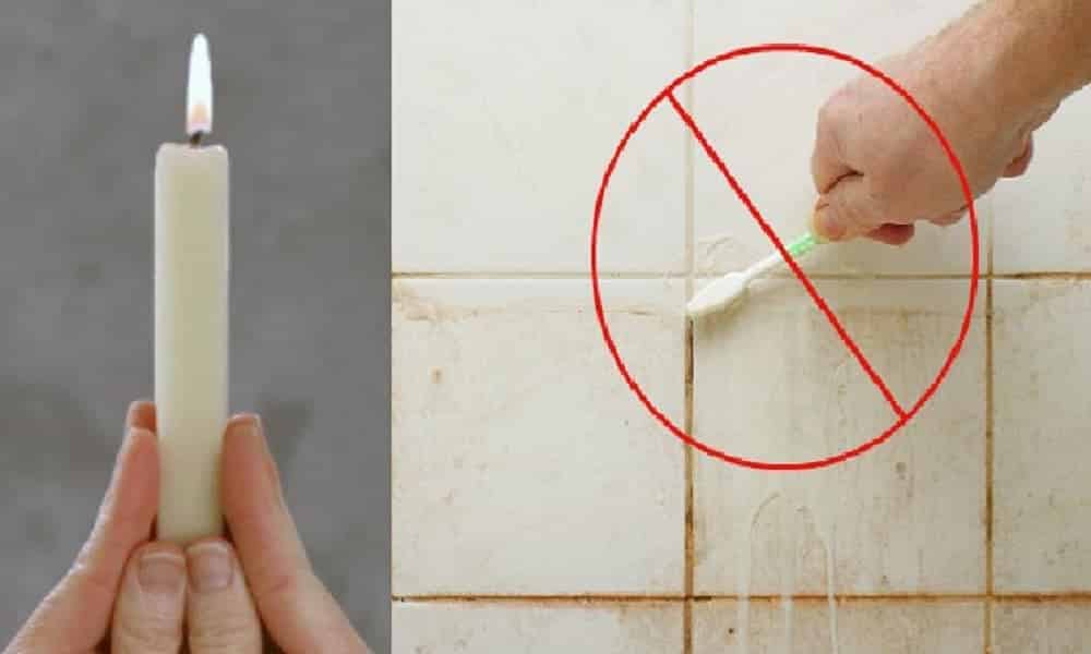Truque permite limpar o banheiro com vela, tirar e prevenir manchas nos azulejos
