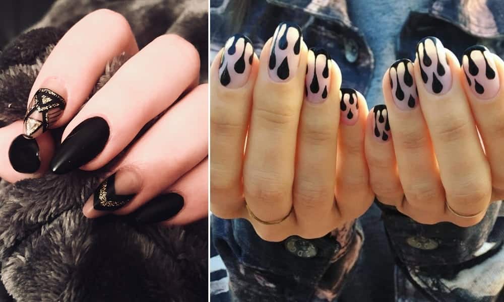 Featured image of post Unhas Pretas Decoradas Faceis De Fazer Por isso resolvi reunir algumas unhas decoradas f ceis para que voc possa fazer no conforto do seu lar