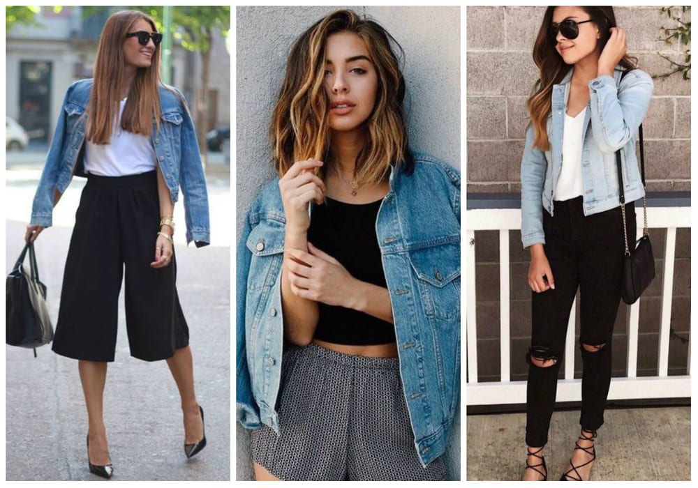 Looks com jaqueta jeans- Infinitas opções para você arrasar no visual