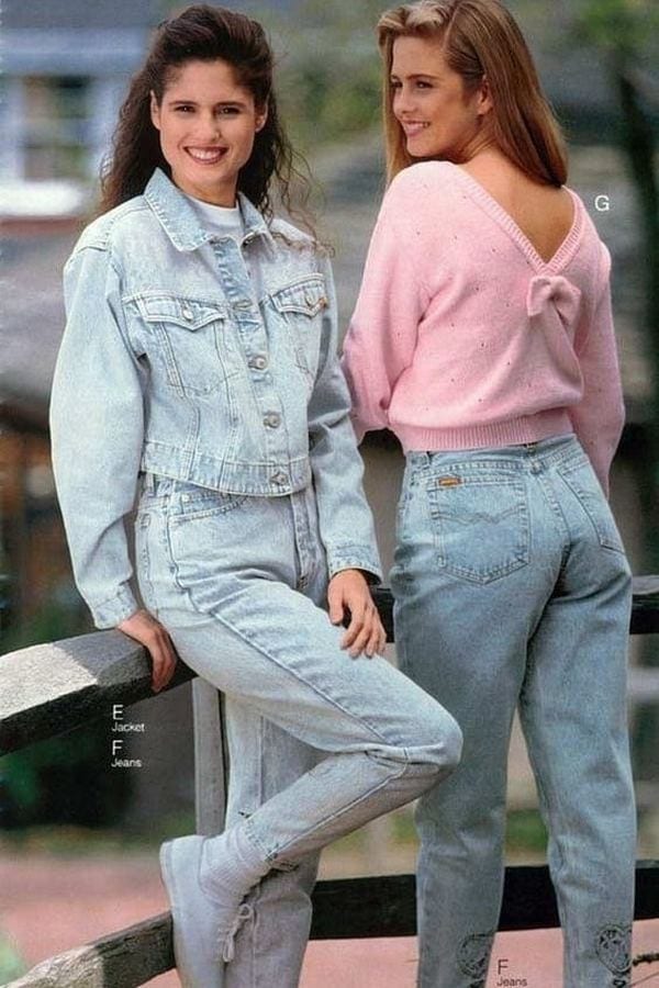 anos 80 estilo de roupa