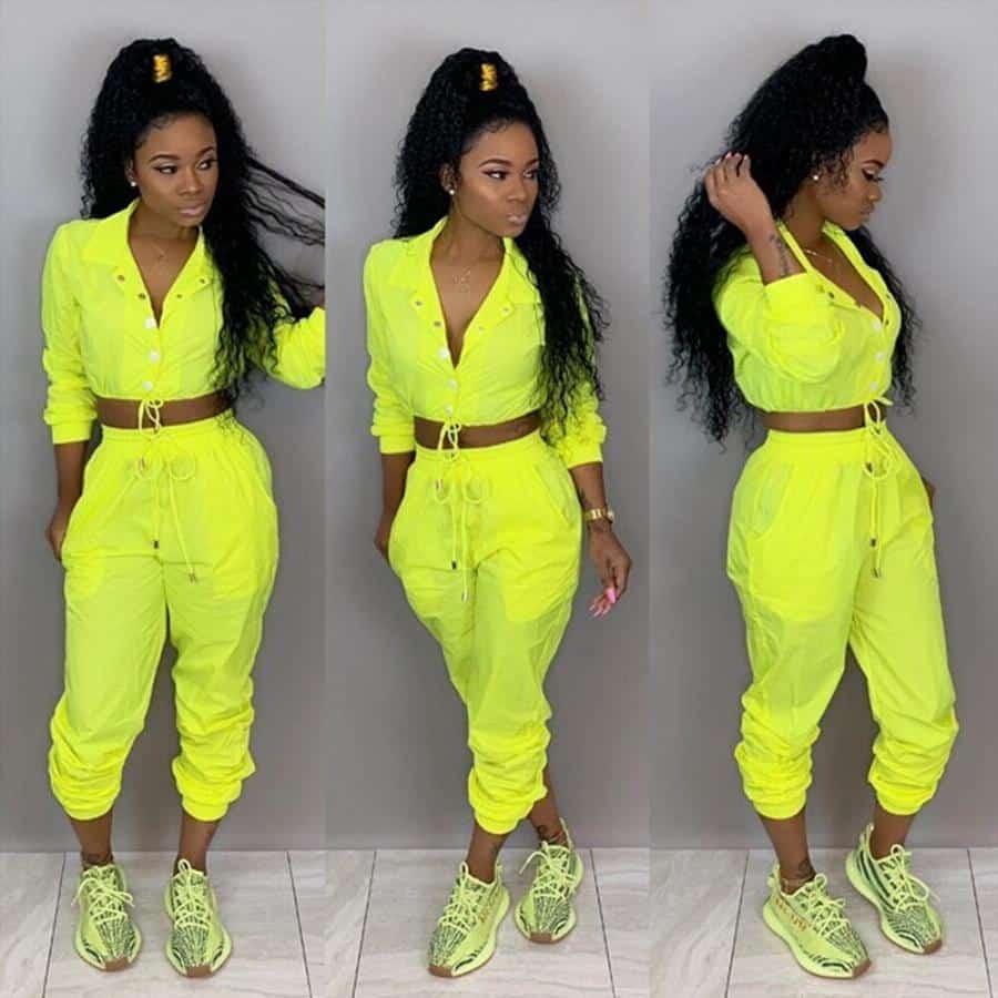 roupas cor neon