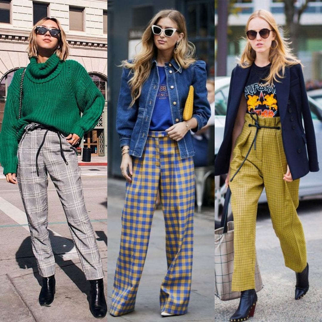 Como usar xadrez: 5 tipos looks com xadrez estilosos