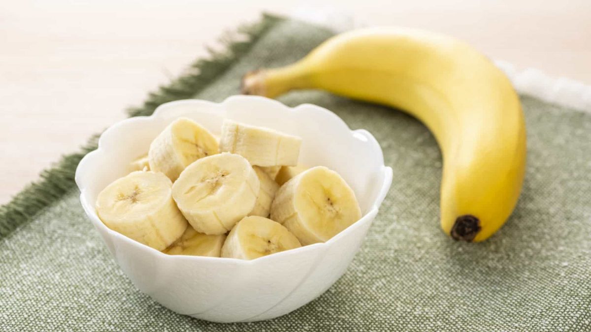 Receita fitness com banana madura