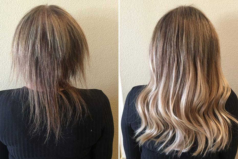 European Blonde Hair Extensions - Blonde Balayage, Blonde Highlights, Platinum Blonde - wide 5