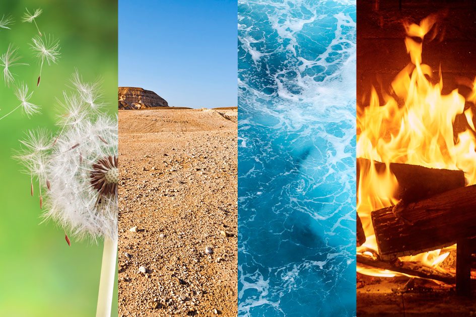 Qual elemento você é: Água, Fogo, Ar ou Terra?
