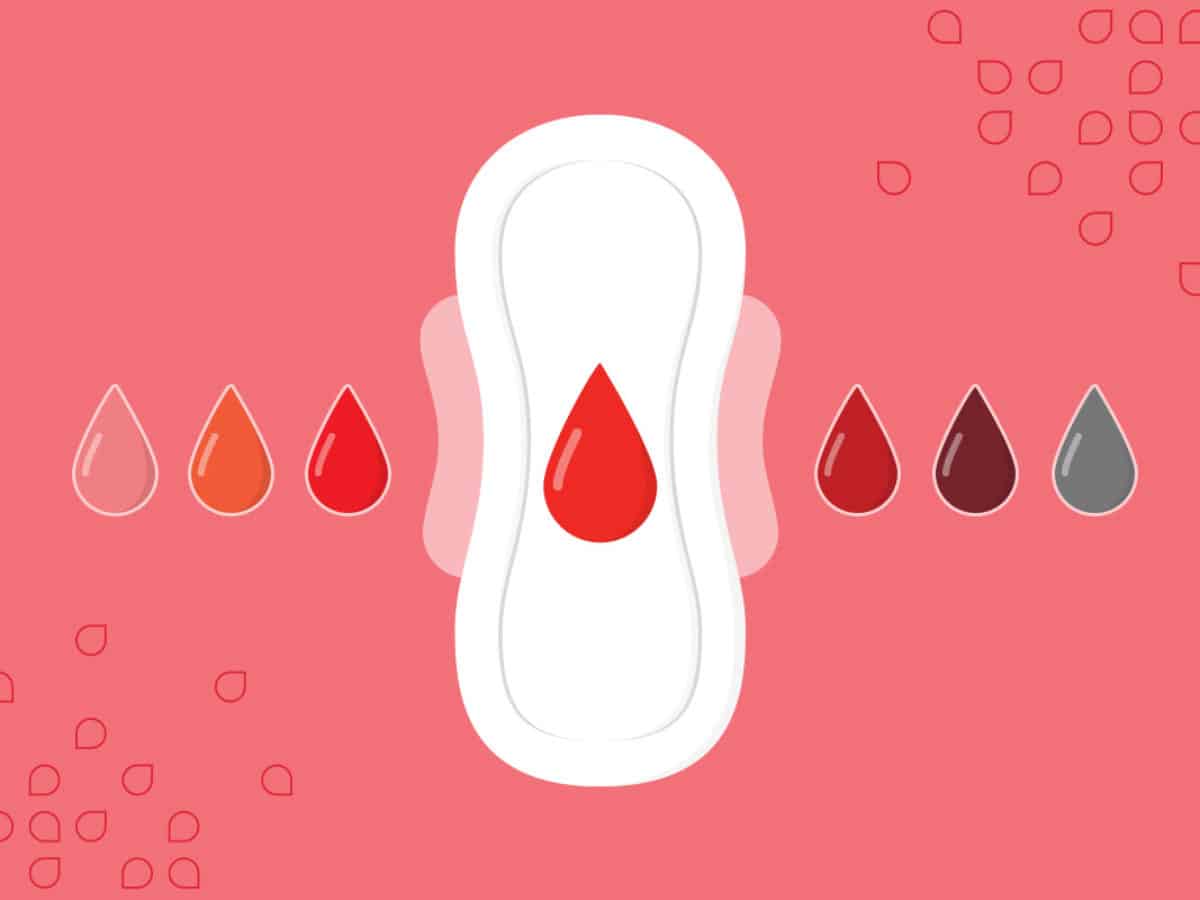 Menstruação com pedaços de sangue / Menstruação com coágulos - é