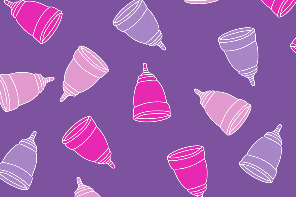 15 possíveis dobras do coletor menstrual para você escolher