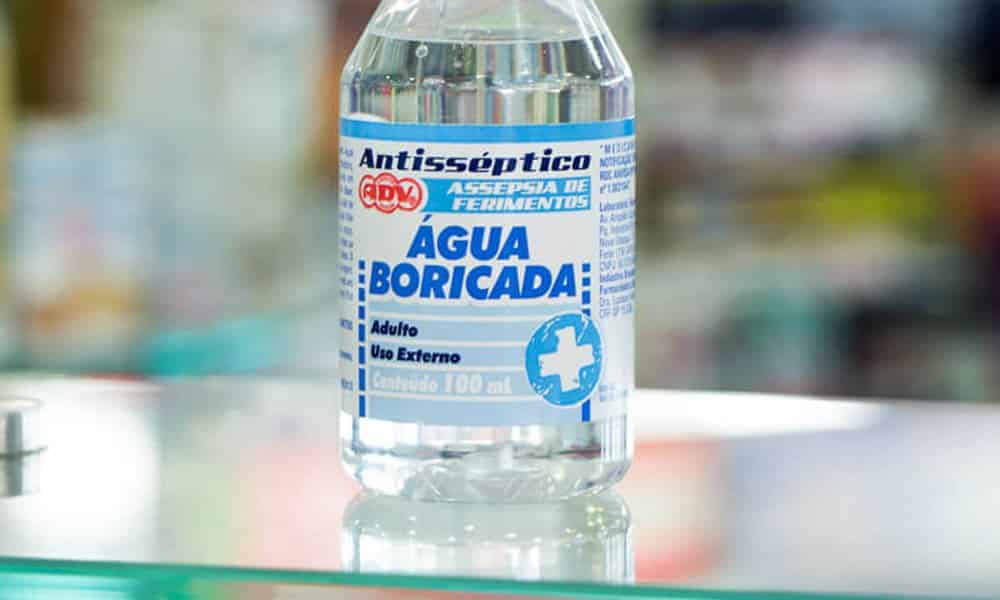 Para que serve água boricada? 8 utilidades, contra-indicação e cuidados