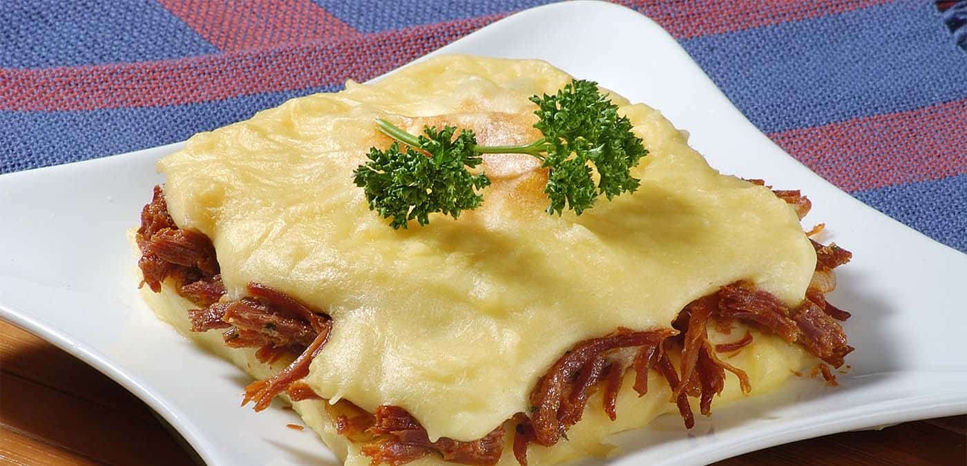 Receita Inglesa  Shepherd's Pie 