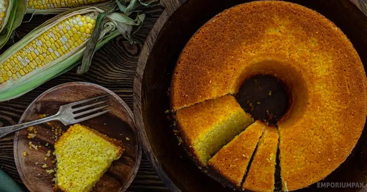 Bolo De Milho Simples, Receita