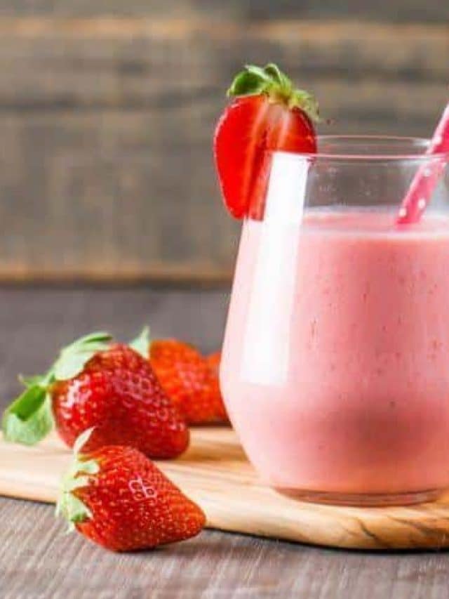 Receita De Smoothie De Morango